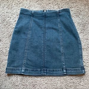 Free People Modern Femme Mini Skirt